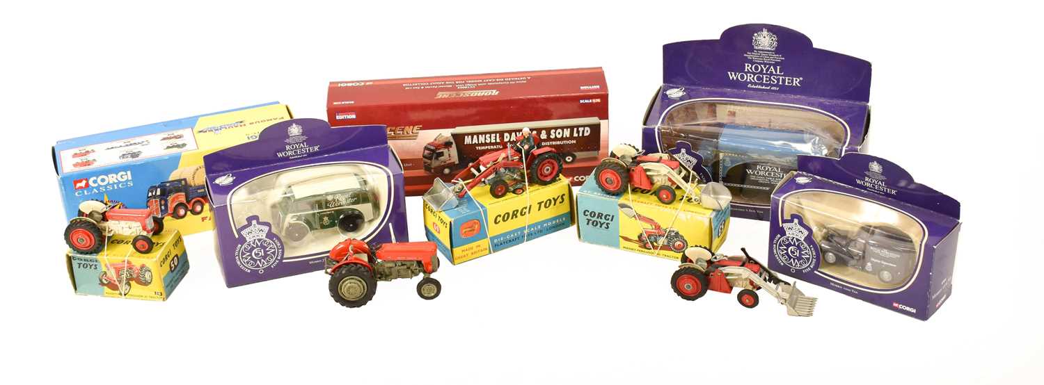 Lot 2285 - Corgi Tractors