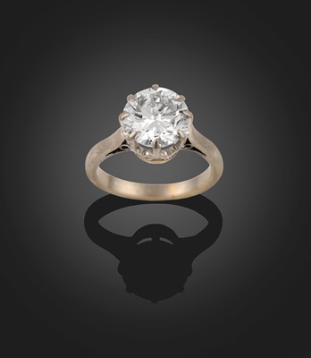 Lot 2088 - A Diamond Solitaire Ring