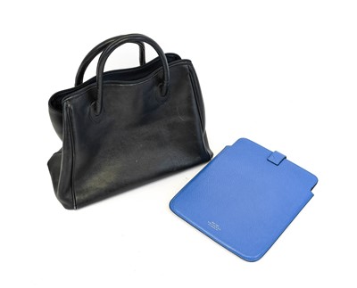 Lot 2251 - Tod's Black Leather Shoulder Bag, with...