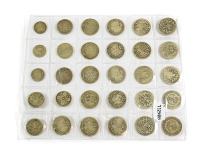Lot 2071 - 19th Century British Silver Coinage, to...
