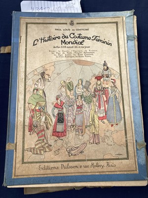 Lot 2203 - Two Volumes of L'Histoire Du Costume Feminin...