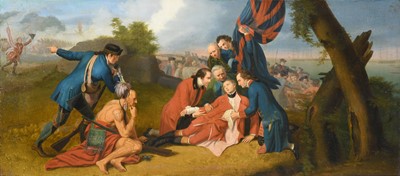 Lot 249 - After Benjamin West PRA (1738-1820) The Death...