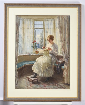 Lot 1011 - William Kay Blacklock (1872-1922) Portrait of...