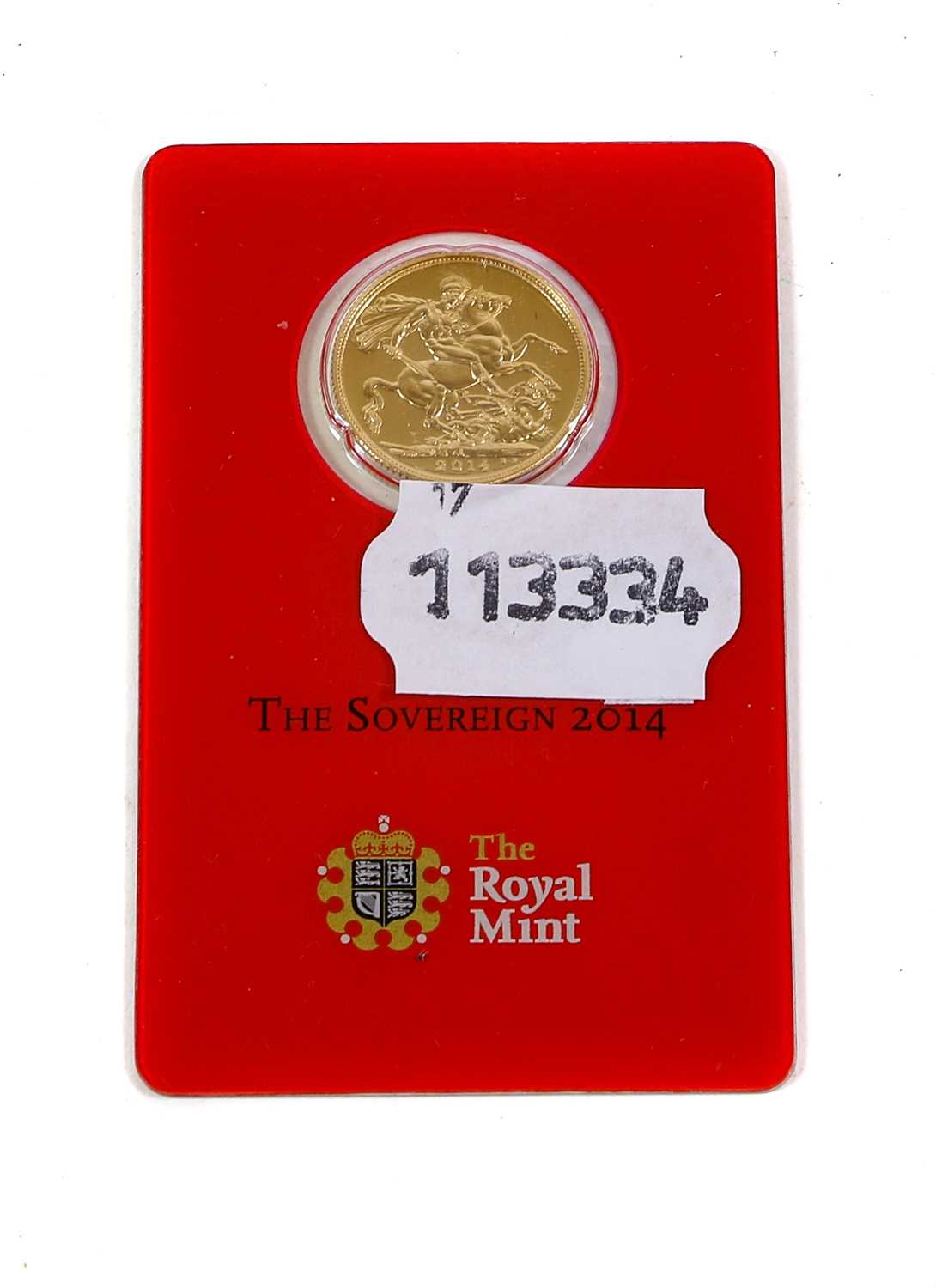 Lot 307 - ♦Elizabeth II, Sovereign 2014, obv....