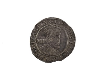 Lot 99 - ♦James I, Shilling, 3rd coinage (1619-25) mm...