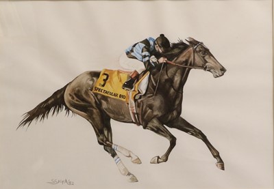 Lot 1186 - Sabrina Siga (contemporary) 
''Spectacular Bid'...