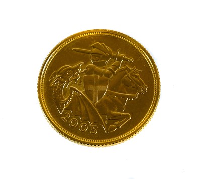 Lot 303 - ♦Elizabeth II, Sovereign 2005 & Half Sovereign...