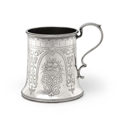 Lot 2097 - A Victorian Scottish Silver Christening-Mug