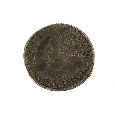 Lot 107 - ♦Charles I, York Mint Shilling, mm lion...