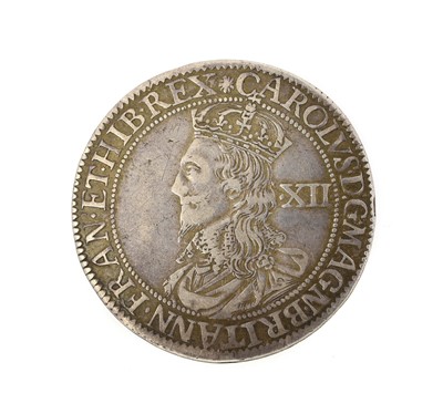 Lot 126 - ♦Charles I, Shilling, Briot’s First Milled...