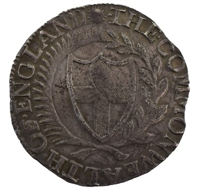 Lot 111 - ♦The Commonwealth, Hammered Shilling 1656, mm...
