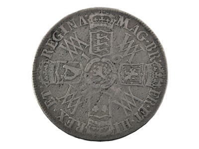 Lot 139 - ♦William and Mary, Halfcrown 1693 QVINTO,...