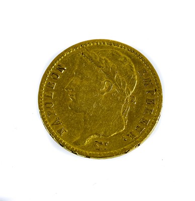 Lot 329 - ♦France, Gold 20 Francs 1814A, First Empire,...