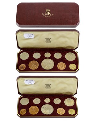 Lot 398 - ♦Elizabeth II, Proof Set 1953, 10 coins crown...