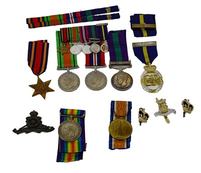 Lot 50 - A Second World War Group of Five Medals,...