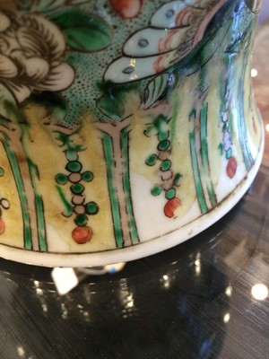 Lot 13 - A Chinese Porcelain Yen-Yen Vase, in Kangxi...