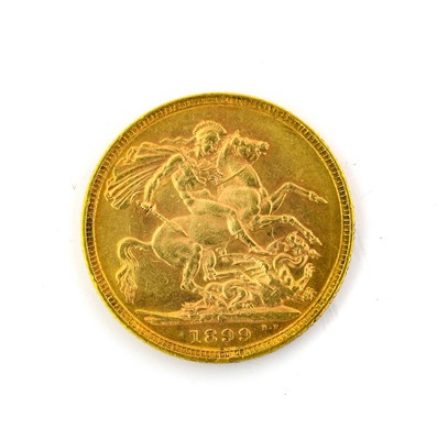 Lot 2207 - Victoria, Sovereign 1899M (Melbourne Mint),...