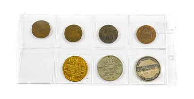 Lot 2049 - 4 x 18th Century Halfpenny Tokens comprising:...