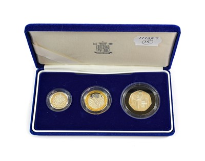 Lot 2139 - Silver Proof Piedfort Collection 2003, a...