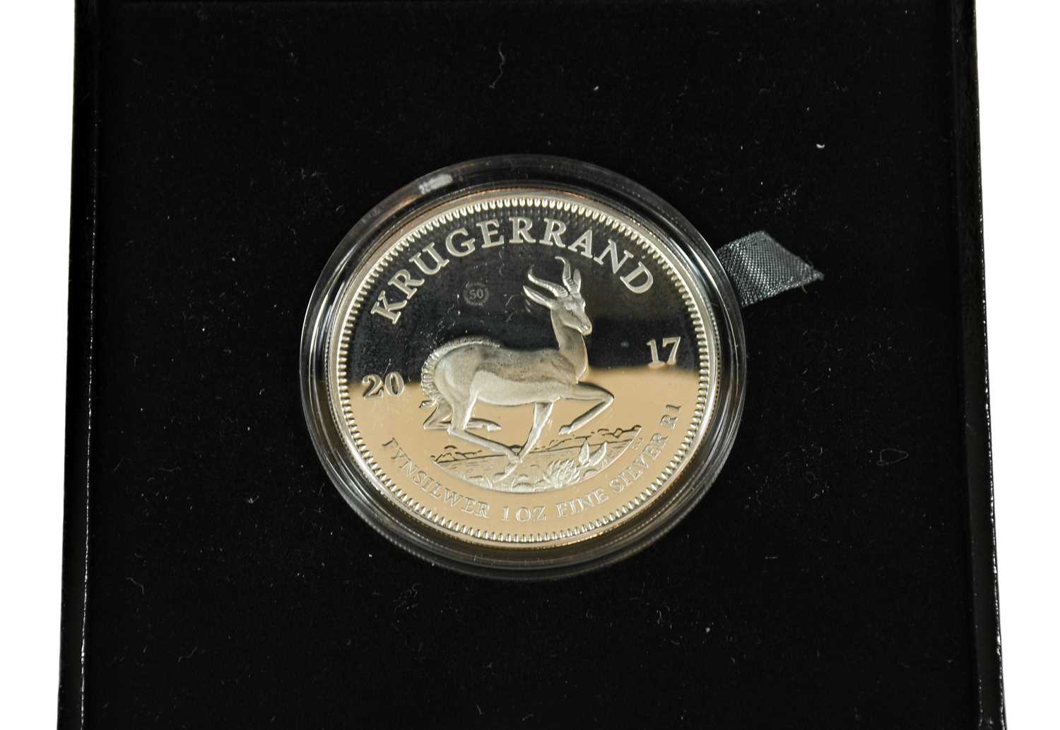 Lot 2167 - South Africa, Silver Proof Krugerrand 2017,...