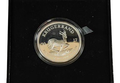 Lot 2167 - South Africa, Silver Proof Krugerrand 2017,...