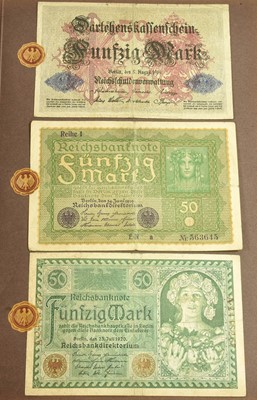 Lot 2293 - Germany, a Collection of 160 Banknotes...