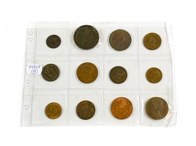 Lot 2043 - A Collection of 10 x English Copper & Bronze...