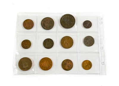 Lot 2043 - A Collection of 10 x English Copper & Bronze...