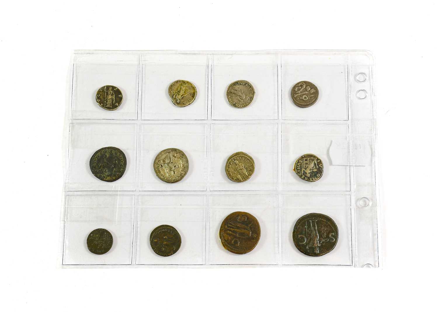 Lot 2014 - Roman Imperial, 12 x Silver & Bronze Coins...