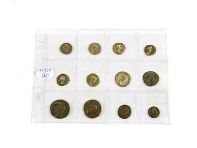 Lot 2014 - Roman Imperial, 12 x Silver & Bronze Coins...