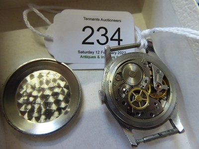 Lot 234 - A stainless steel centre seconds Tudor Royal...