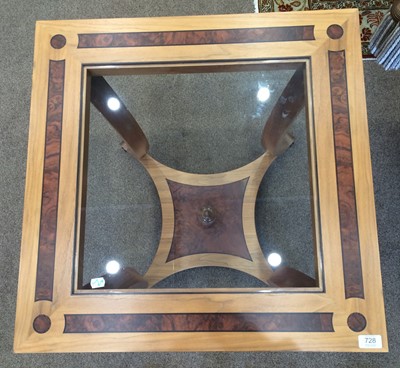 Lot 728 - Neal Jones: A Pair of Contemporary Burr Walnut...