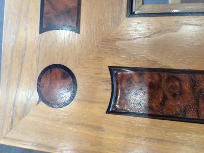 Lot 728 - Neal Jones: A Pair of Contemporary Burr Walnut...