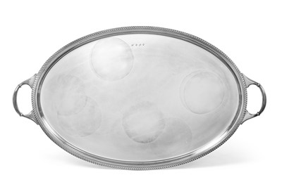 Lot 2161 - An Elizabeth II Silver Tray