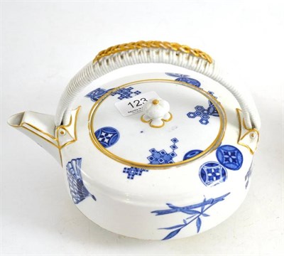 Lot 123 - Royal Worcester teapot 1879
