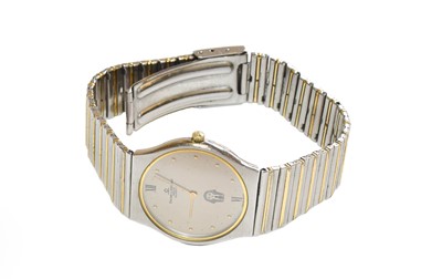 Lot 179 - A stainless steel Baume & Mercier wristwatch...