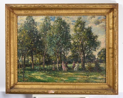 Lot 1131 - Mark William Fisher RA (1841-1923) "A Pastoral"...