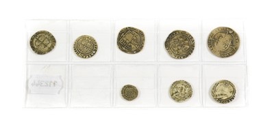 Lot 2023 - English Hammered Silver, to include: 3 x...