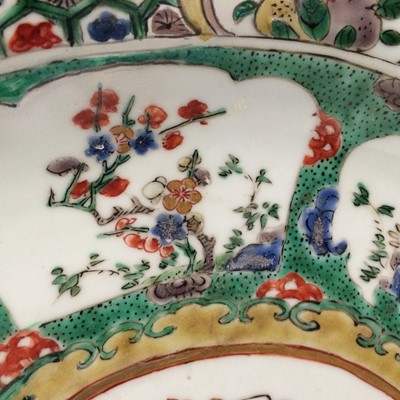 Lot 74 - A Chinese Porcelain Dish, Kangxi, of circular...