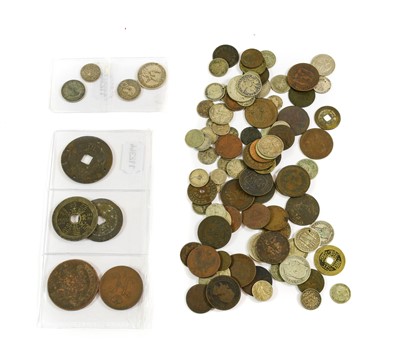 Lot 2178 - Large Quantity of Foreign Silver and Copper...