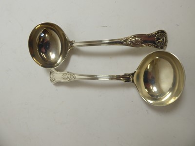 Lot 2273 - A Pair of George II Silver Sauceboats