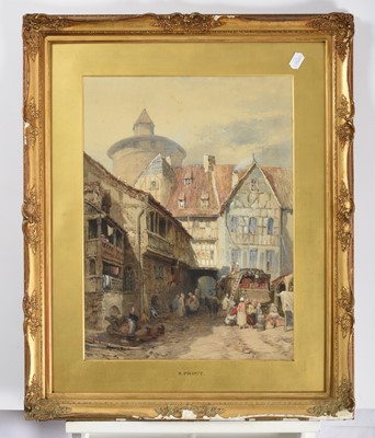 Lot 1027 - John Skinner Prout (1805-1876) Continental...