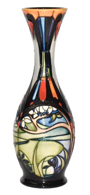 Lot 265 - A modern Moorcroft Vale of Aire pattern vase,...
