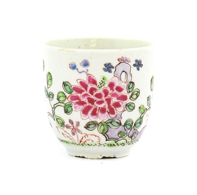Lot 11 - A Bow Porcelain Coffee Cup, circa 1755, with...