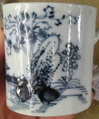 Lot 13 - A Christians Liverpool Porcelain Coffee Can,...