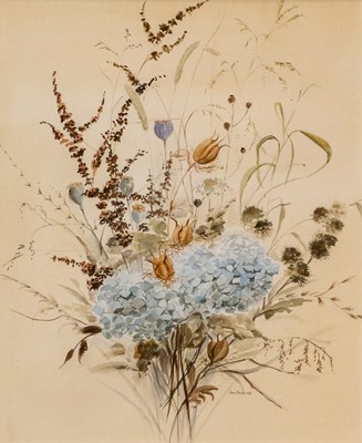 Lot 1122 - Jean Dewhurst (20th century) A floral bouquet...