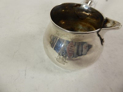 Lot 2015 - A George II Silver Brandy-Saucepan