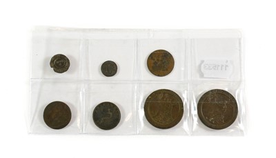 Lot 2042 - British Copper Coinage, to include: 2 x George...