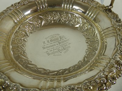 Lot 2099 - A Victorian Silver Basket