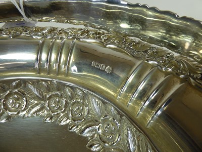 Lot 2099 - A Victorian Silver Basket